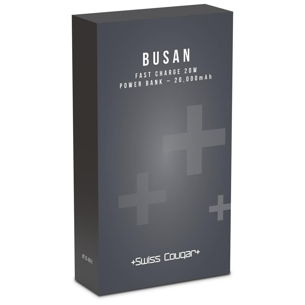 Swiss Cougar Busan Fast Charge 20W Power Bank - 20,000mAh 7