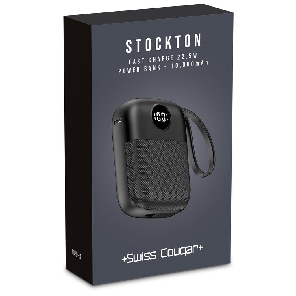 Swiss Cougar Stockton Fast Charge 22.5W Power Bank - 10000mAh 3