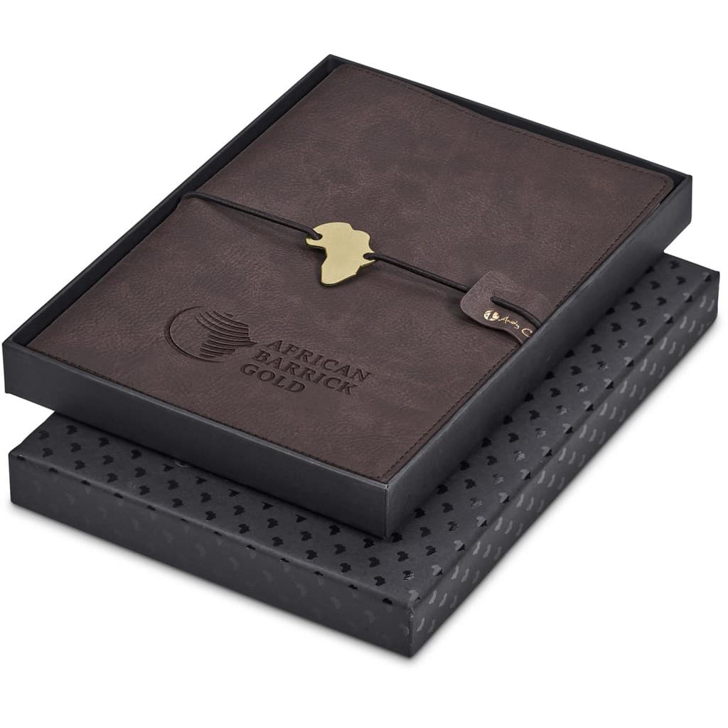 Andy Cartwright Afrique Cowskine A5 Soft Cover Notebook 4