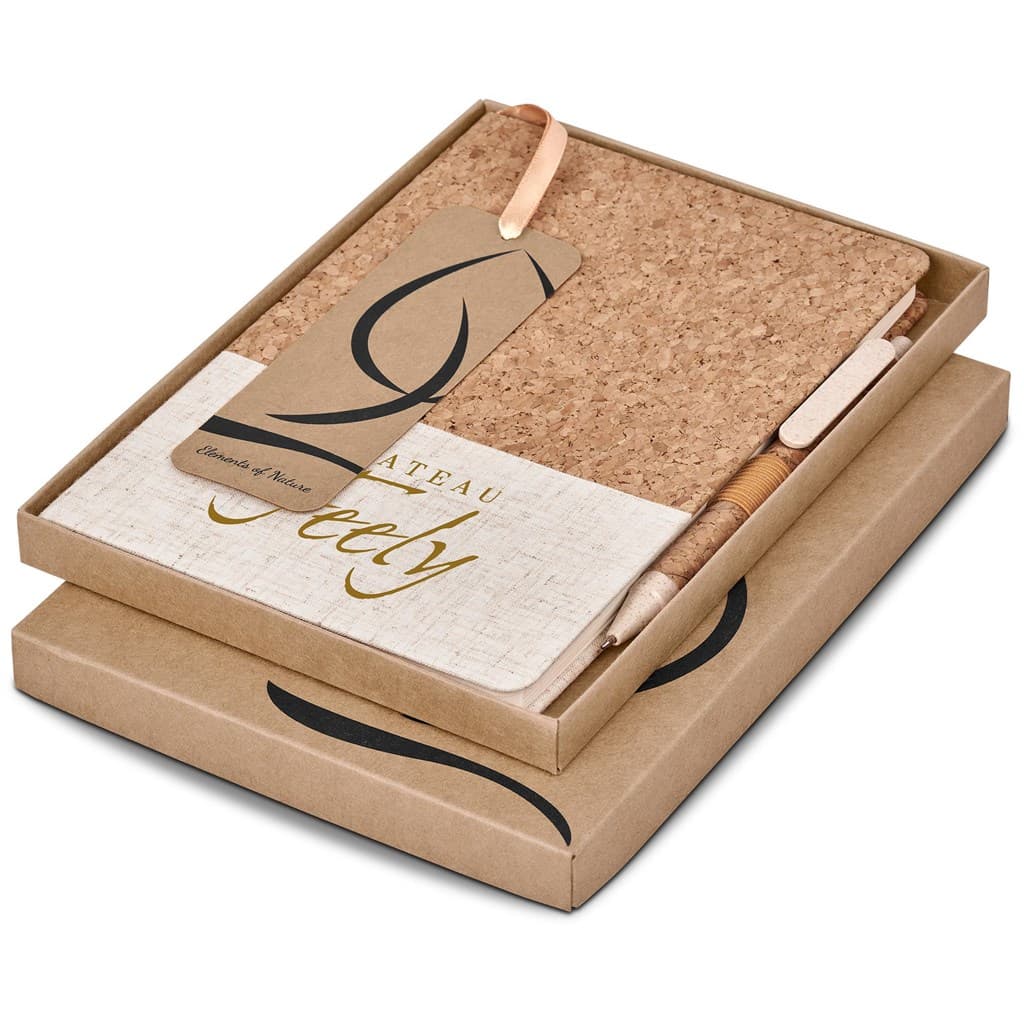 Okiyo Cardon Cork Notebook & Pen Set 1