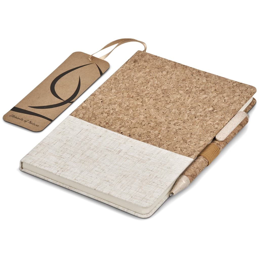 Okiyo Cardon Cork Notebook & Pen Set 12