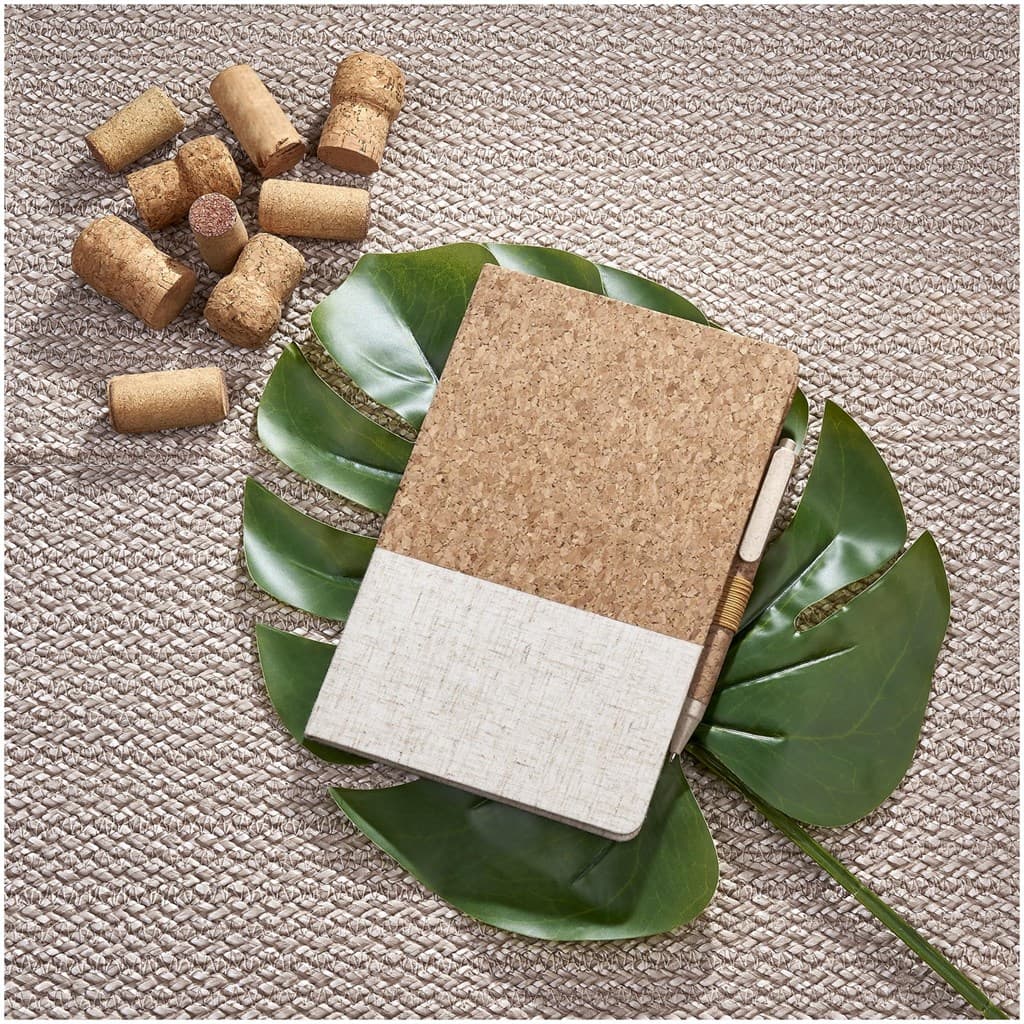 Okiyo Cardon Cork Notebook & Pen Set 4