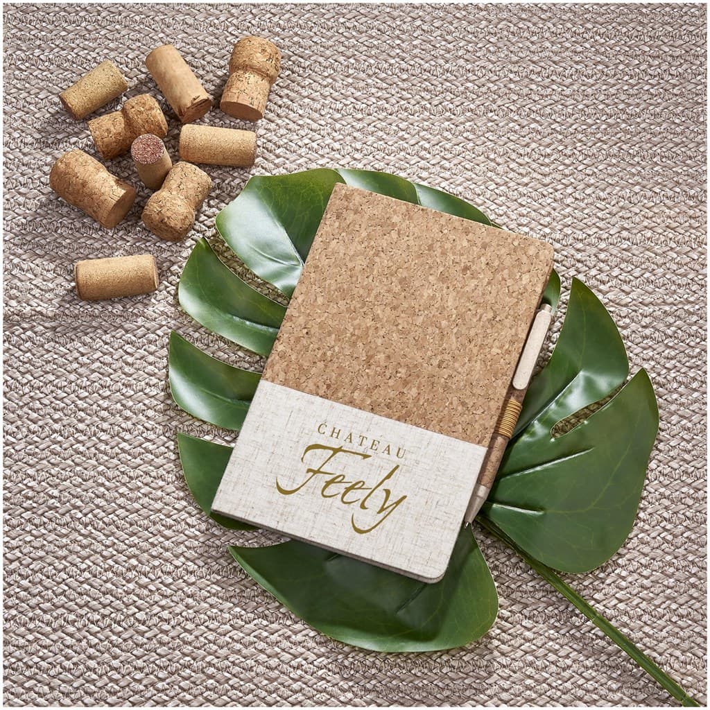 Okiyo Cardon Cork Notebook & Pen Set 11