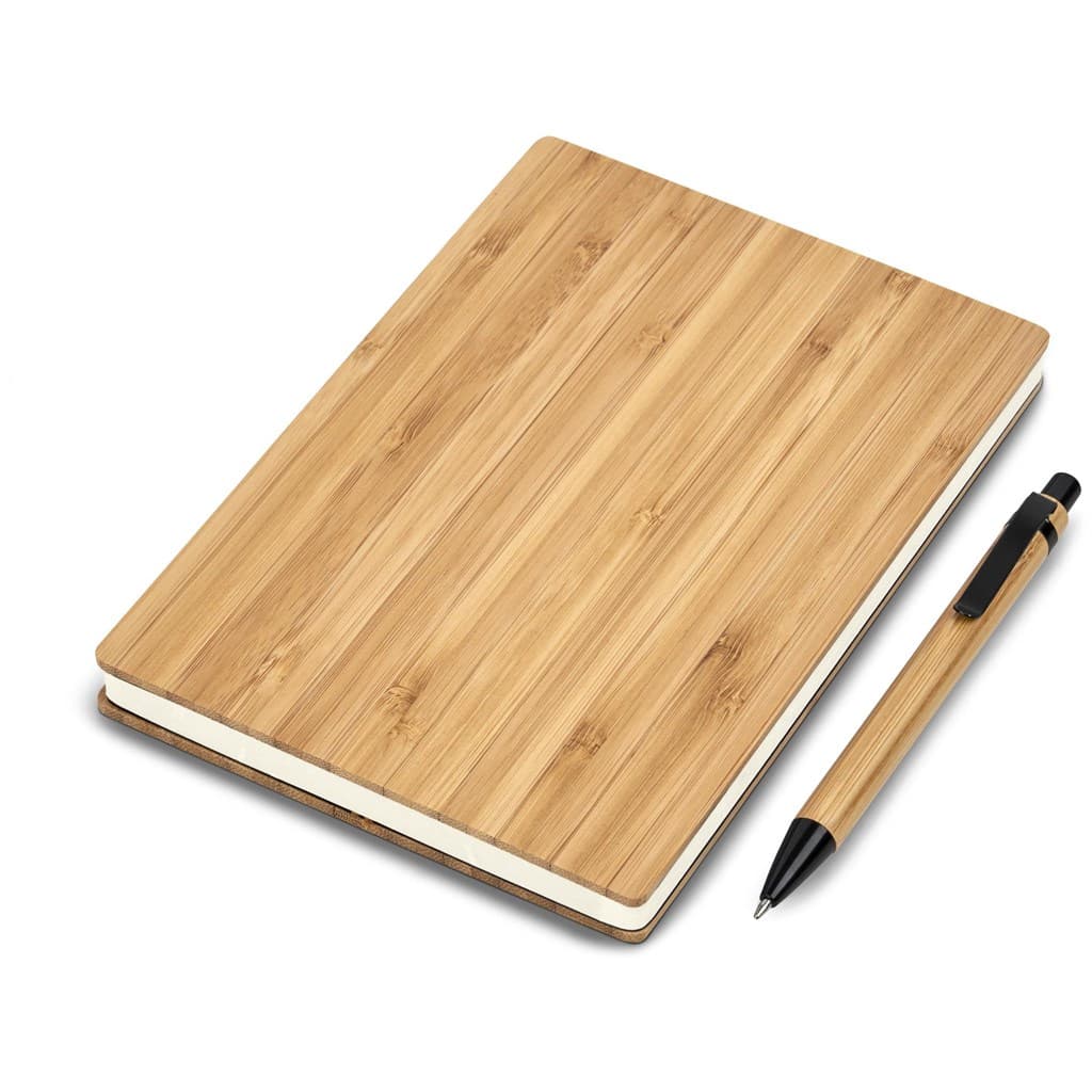 Okiyo Yahari Bamboo Notebook & Pen Set 13