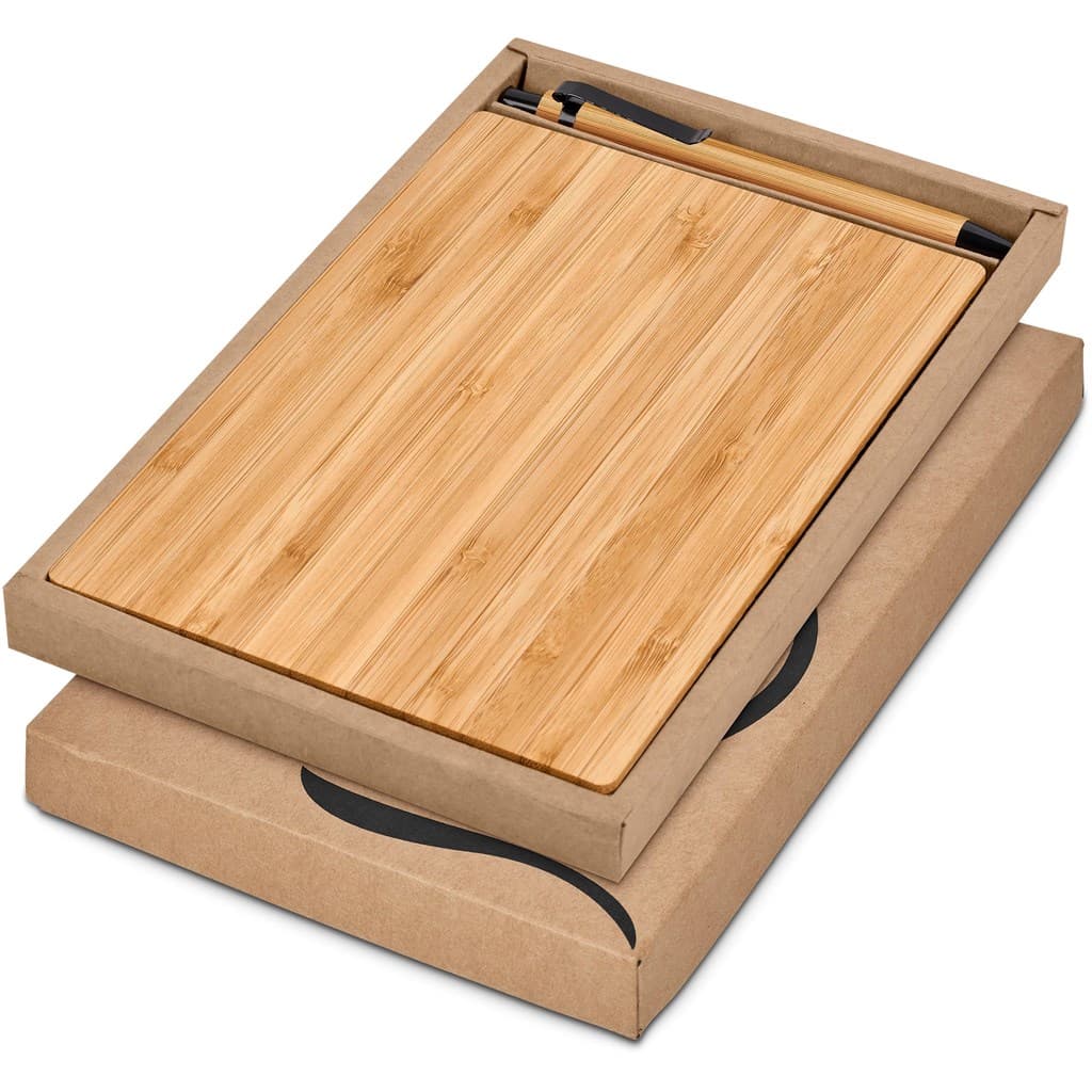 Okiyo Yahari Bamboo Notebook & Pen Set 5