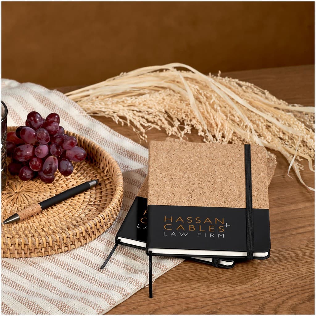 Okiyo Denki Cork A5 Hard Cover Notebook 2