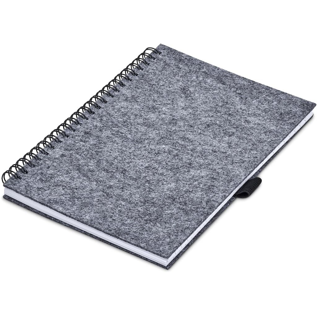 Okiyo Fuji Recycled PET Felt A5 Spiral Notebook 4