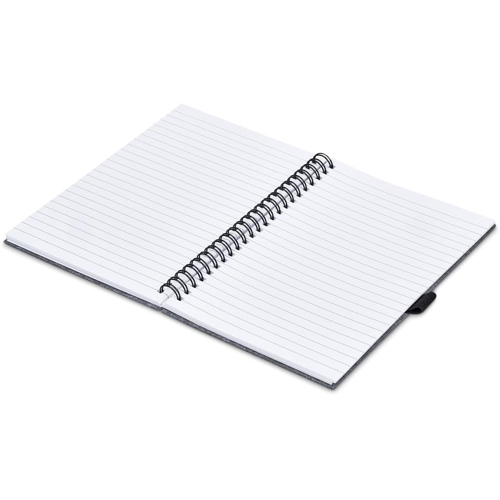 Okiyo Fuji Recycled PET Felt A5 Spiral Notebook 5