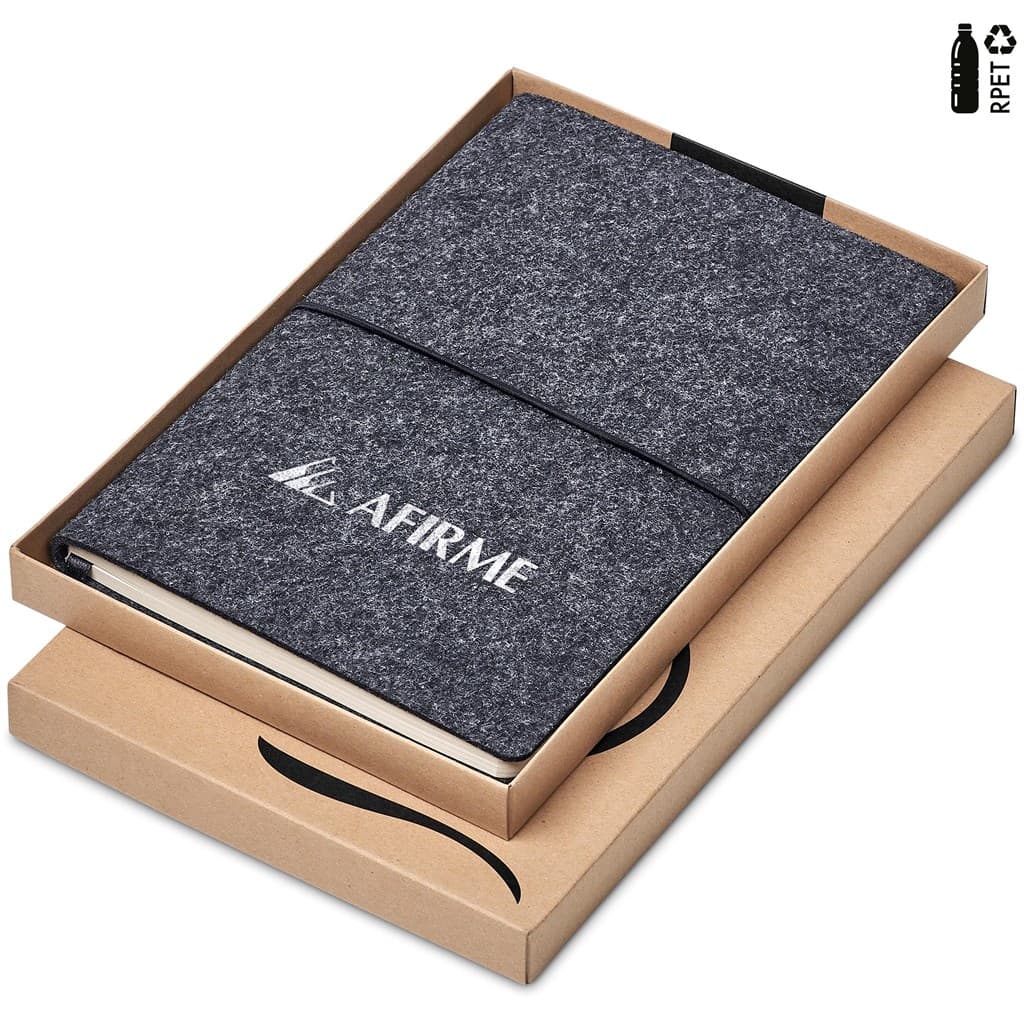 Okiyo Rika Recycled PET Felt A5 Soft Cover Notebook 1