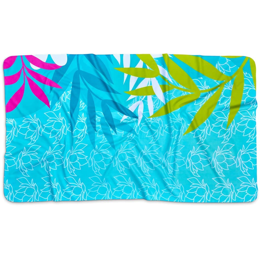 Hoppla Hula Beach Towel - Double-Sided Branding 4