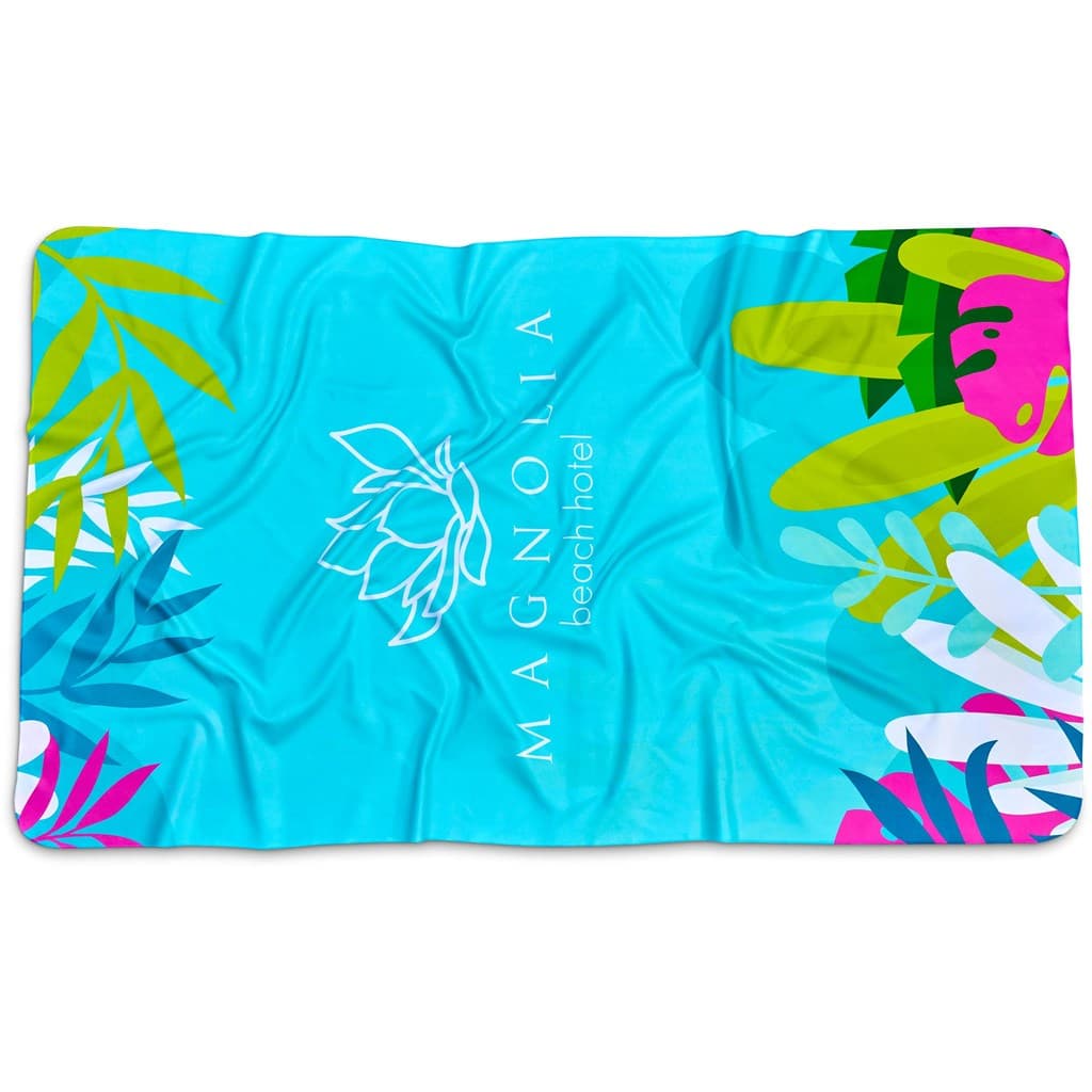 Hoppla Hula Beach Towel - Double-Sided Branding 5