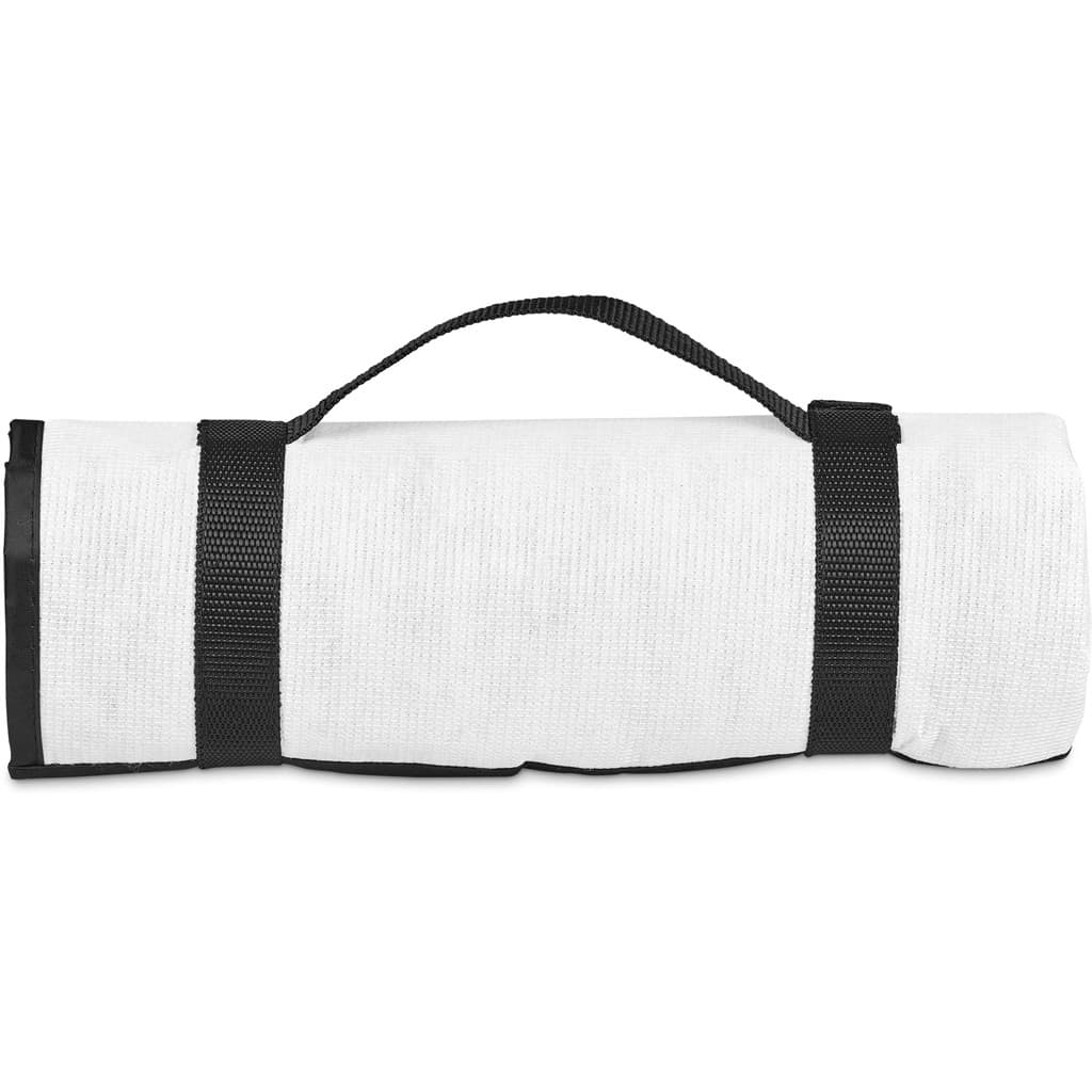 Hoppla Ivory Recycled PET Picnic Mat 6