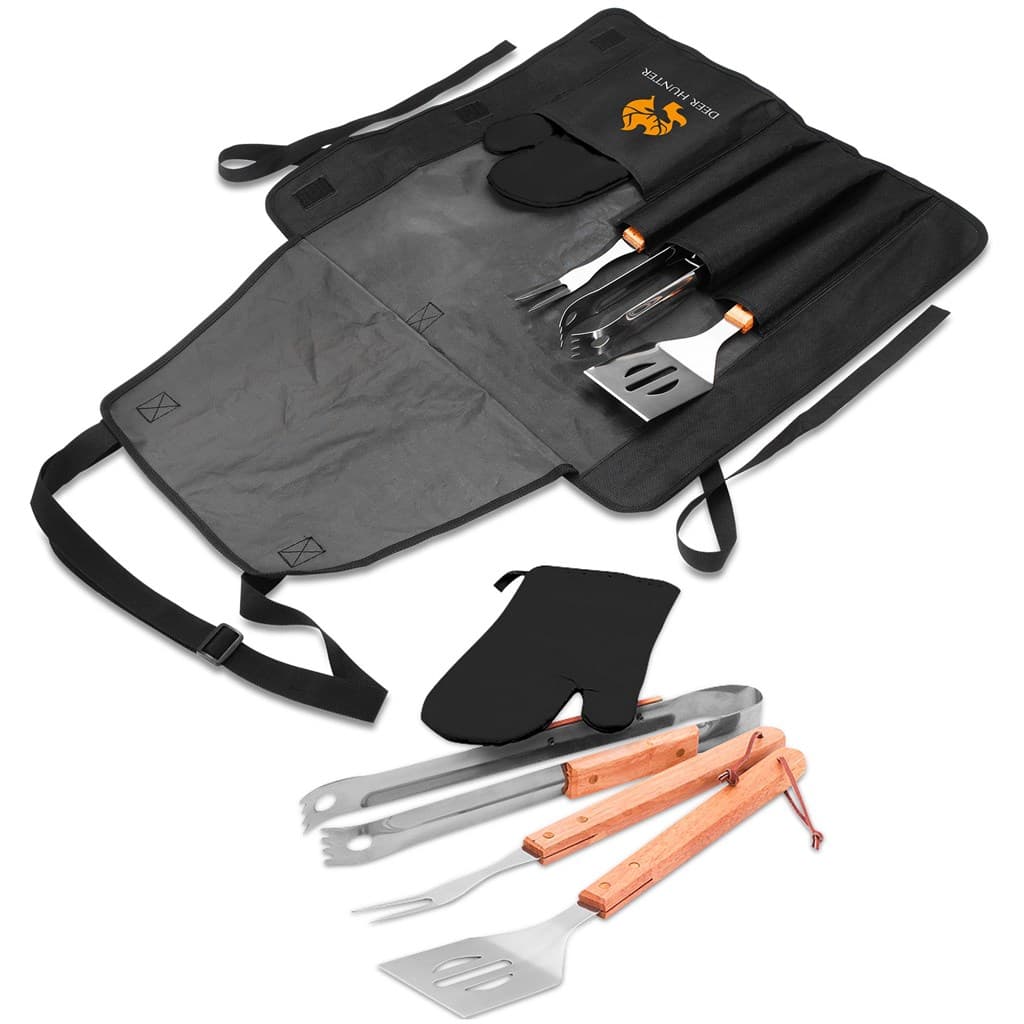 Altitude Griller 4-Piece Braai Apron Set 1