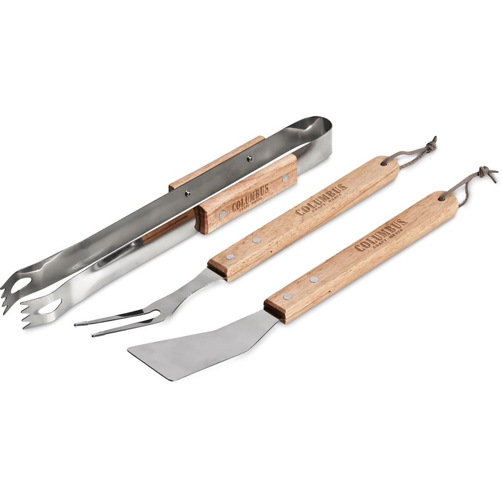 Altitude Palma Bamboo 3-Piece Braai Set 6