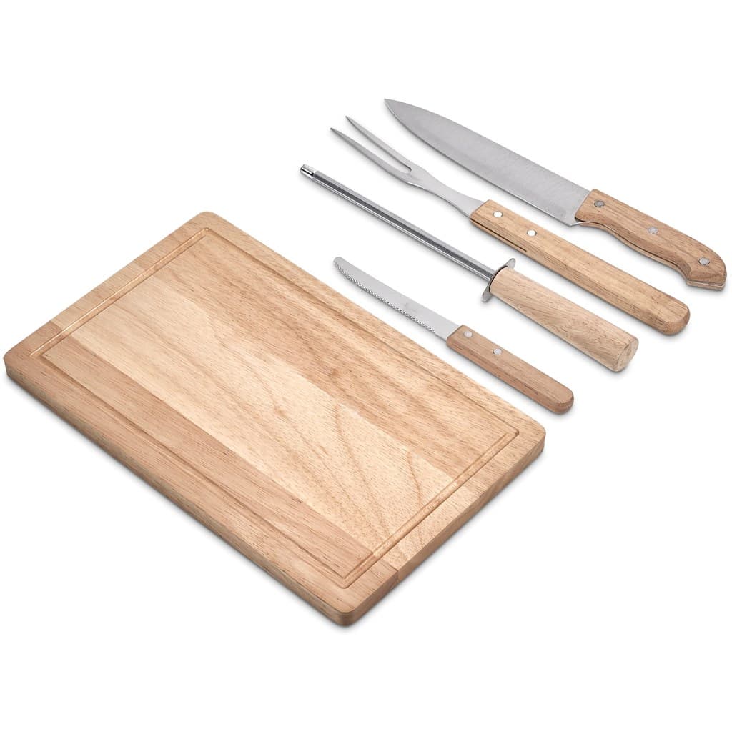Brenton 5-Piece Braai & Carving Set 6
