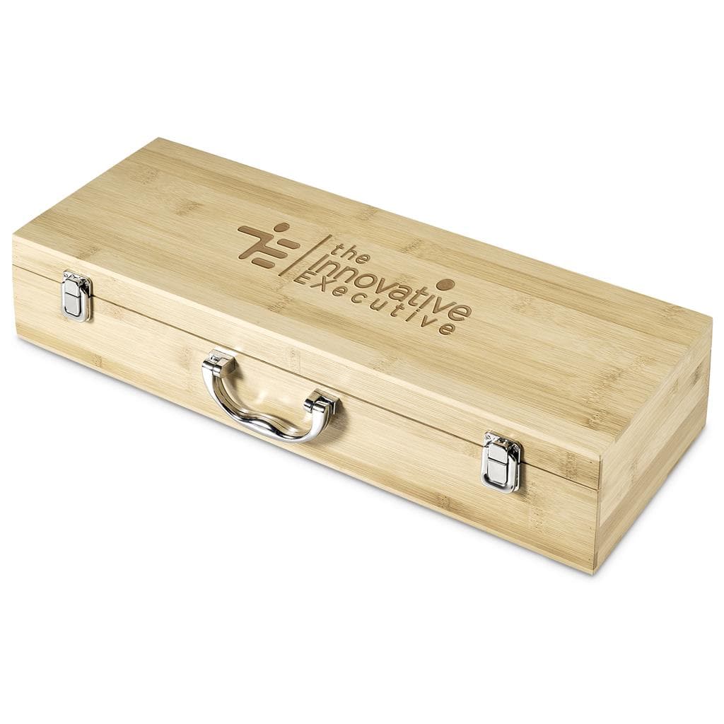 Okiyo Yakiniku Bamboo 5-Piece Braai Set 12