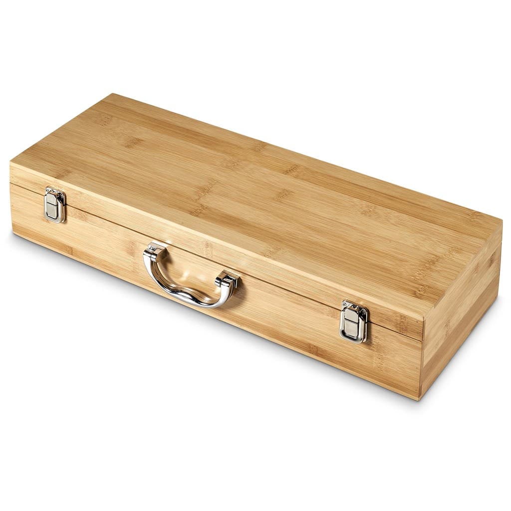 Okiyo Yakiniku Bamboo 5-Piece Braai Set 2