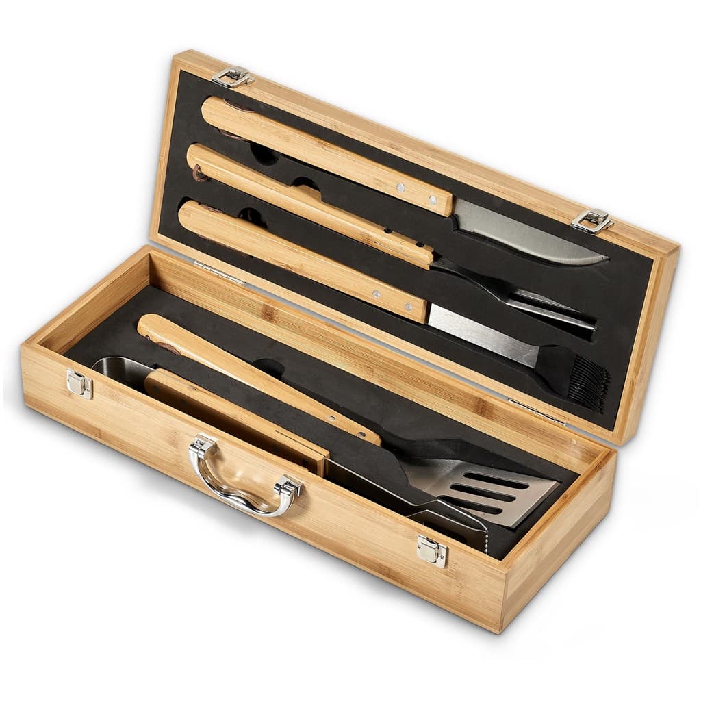 Okiyo Yakiniku Bamboo 5-Piece Braai Set 13