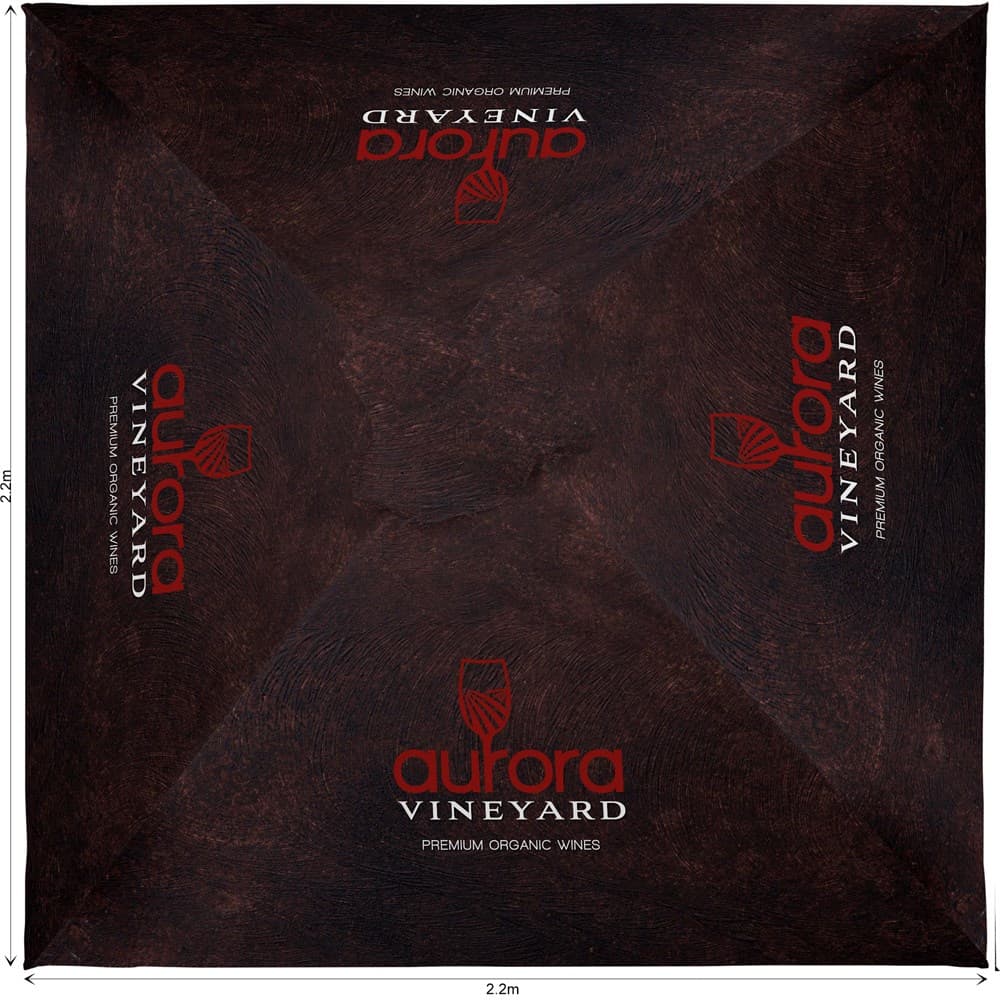 Fade Resistant Parasol Roof 2.2m x 2.2m 1