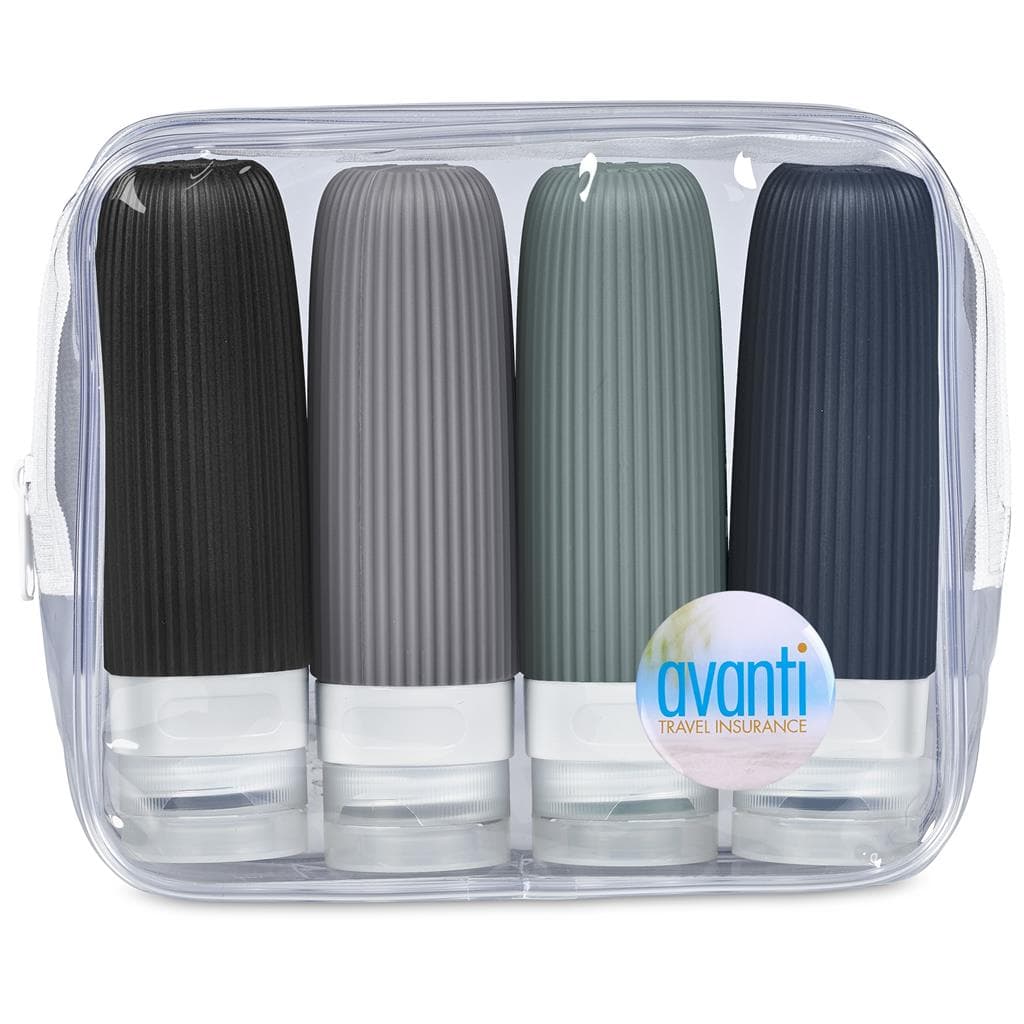 Serendipio Pack Mate Silicone Travel Set 8