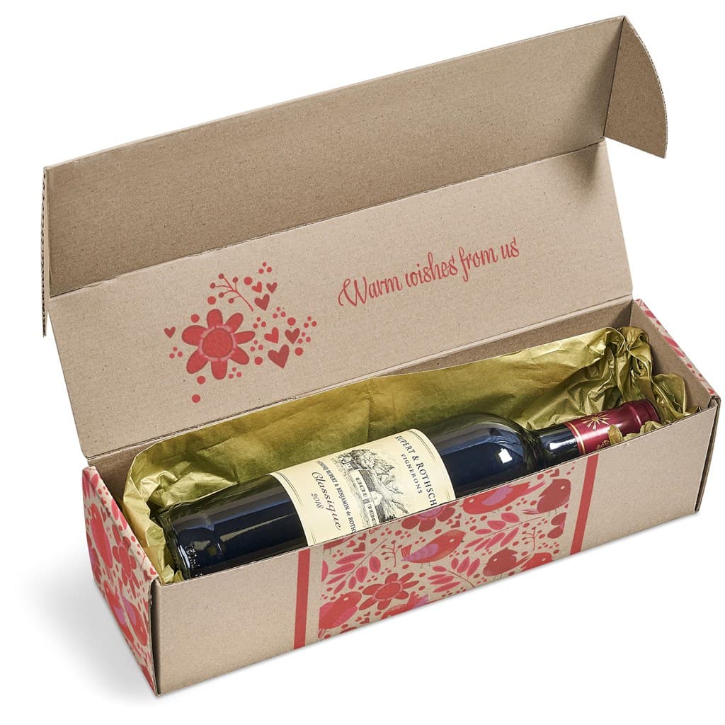 Altitude Bianca Digital Print Wine Gift Box 35