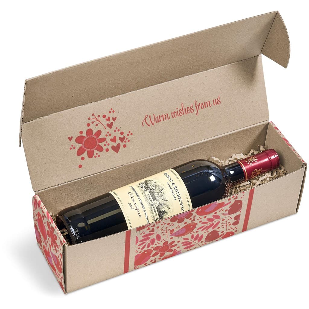 Altitude Bianca Digital Print Wine Gift Box 38
