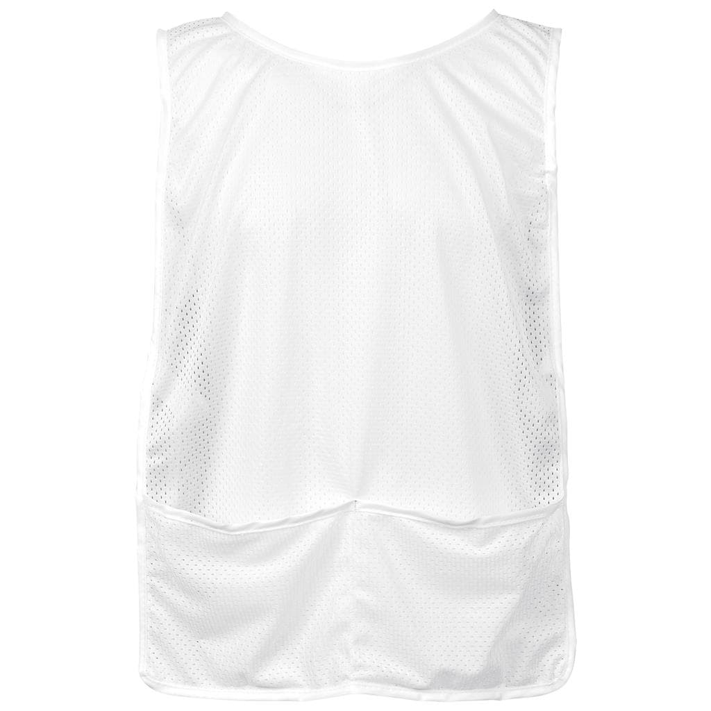 Hoppla Jackal Caddy Bib with PVC Name Sleeve-White 13