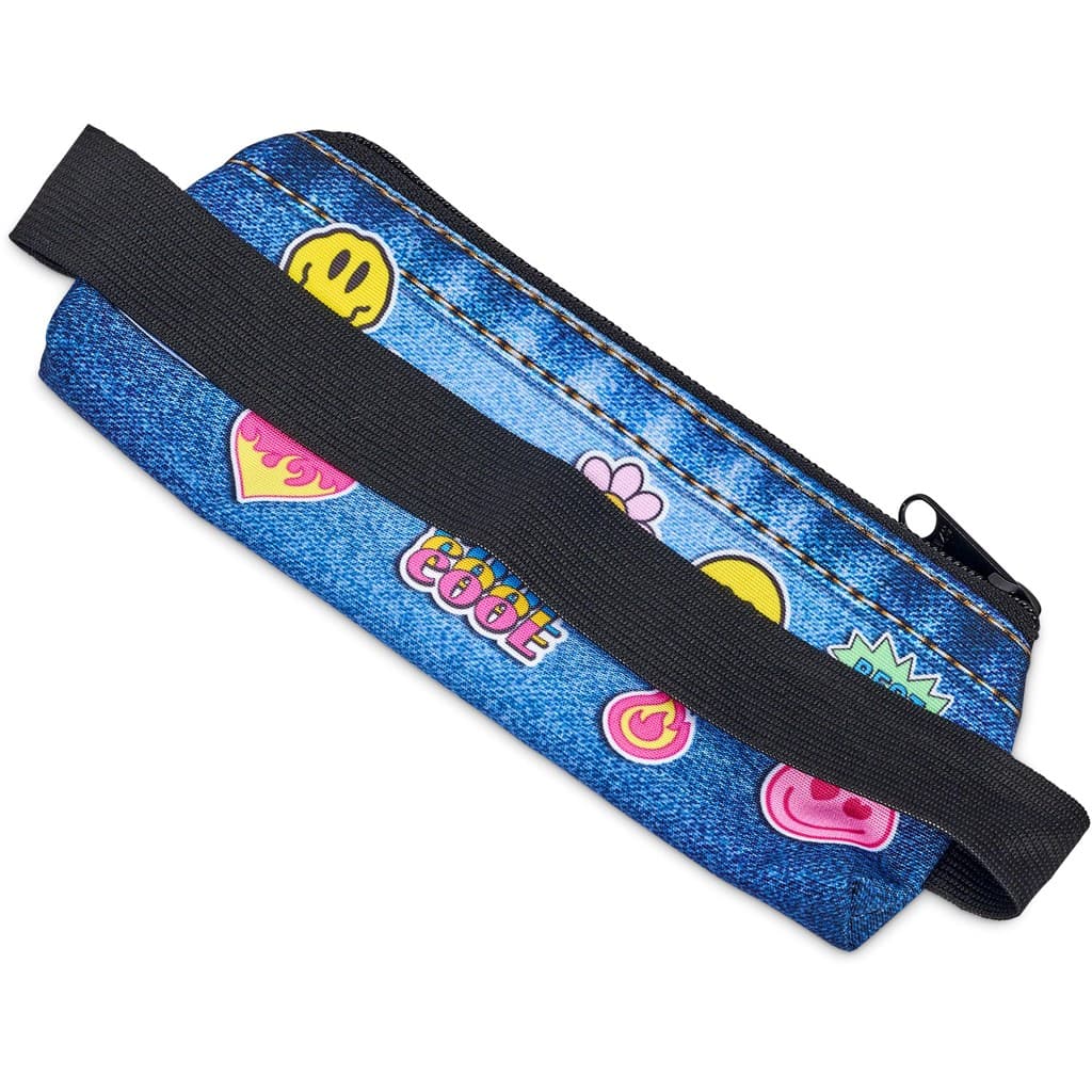 Hoppla Lagoon Polyester Pencil Case To Fit Over An A5 Notebook 5