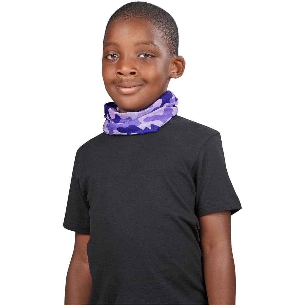 Kids Camo Flexi Tubular Bandana 4