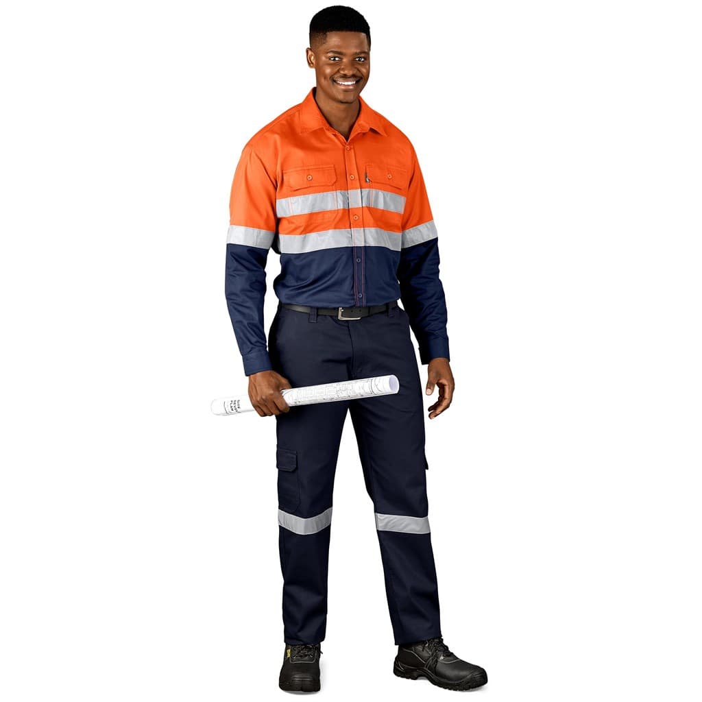 Access Vented Two-Tone Reflective Work Shirt 9