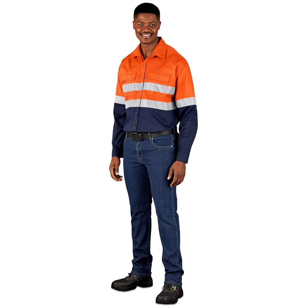 Access Vented Two-Tone Reflective Work Shirt 6