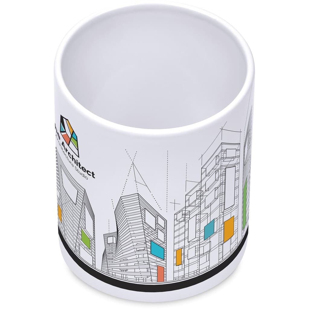 Altitude Mural Sublimation Ceramic Stationery Cup 13