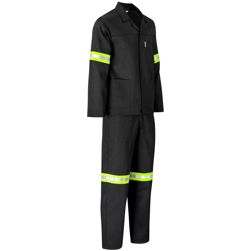 Trade Polycotton Conti Suit - Reflective Arms & Legs - Yellow Tape 20