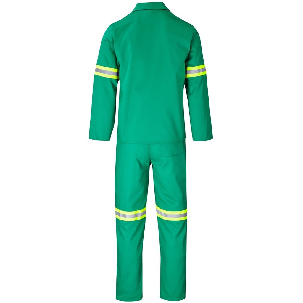 Trade Polycotton Conti Suit - Reflective Arms & Legs - Yellow Tape 22