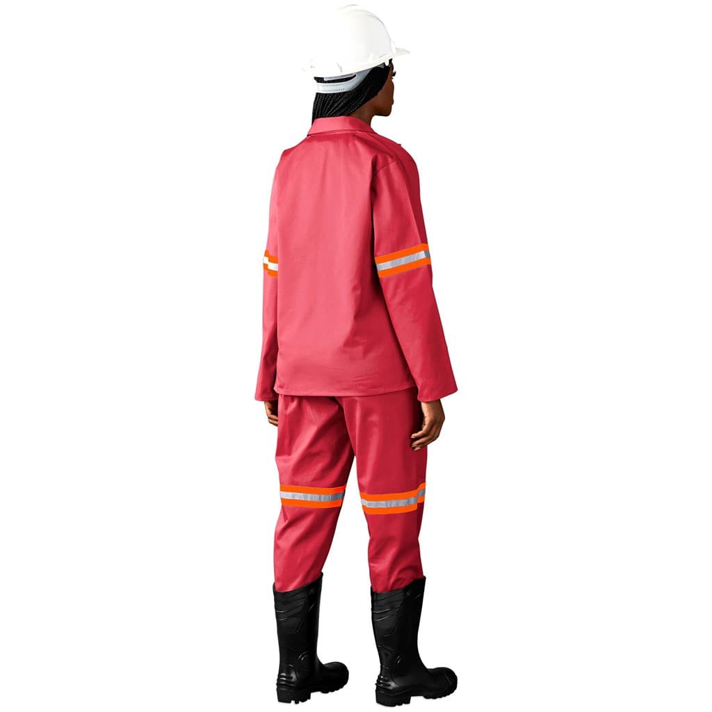 Trade Polycotton Conti Suit - Reflective Arms & Legs - Orange Tape 6