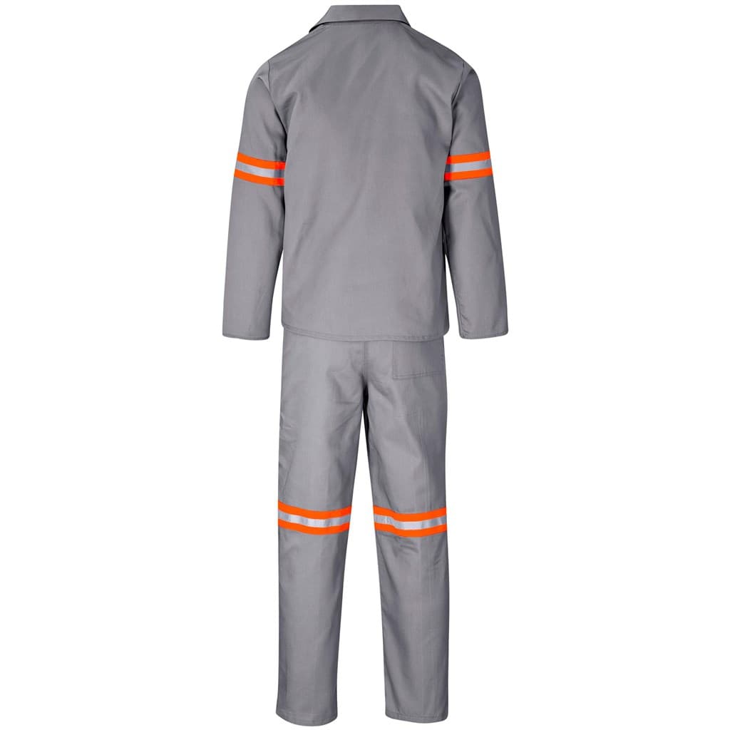 Trade Polycotton Conti Suit - Reflective Arms & Legs - Orange Tape 17