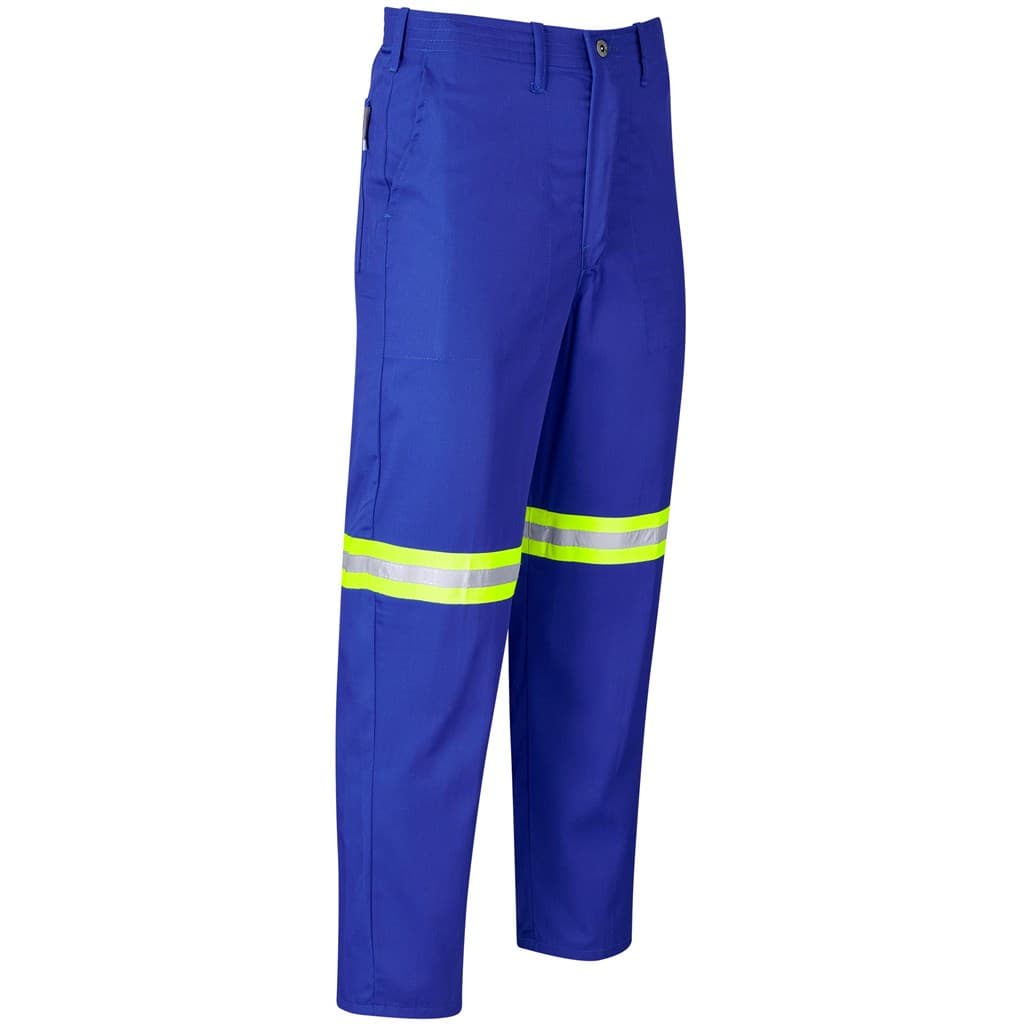 Trade Polycotton Pants - Reflective Legs - Yellow Tape 13