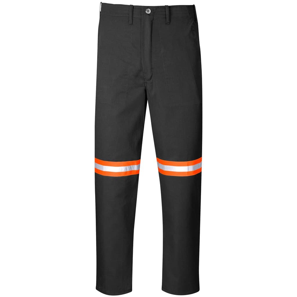 Trade Polycotton Pants - Reflective Legs - Orange Tape 5
