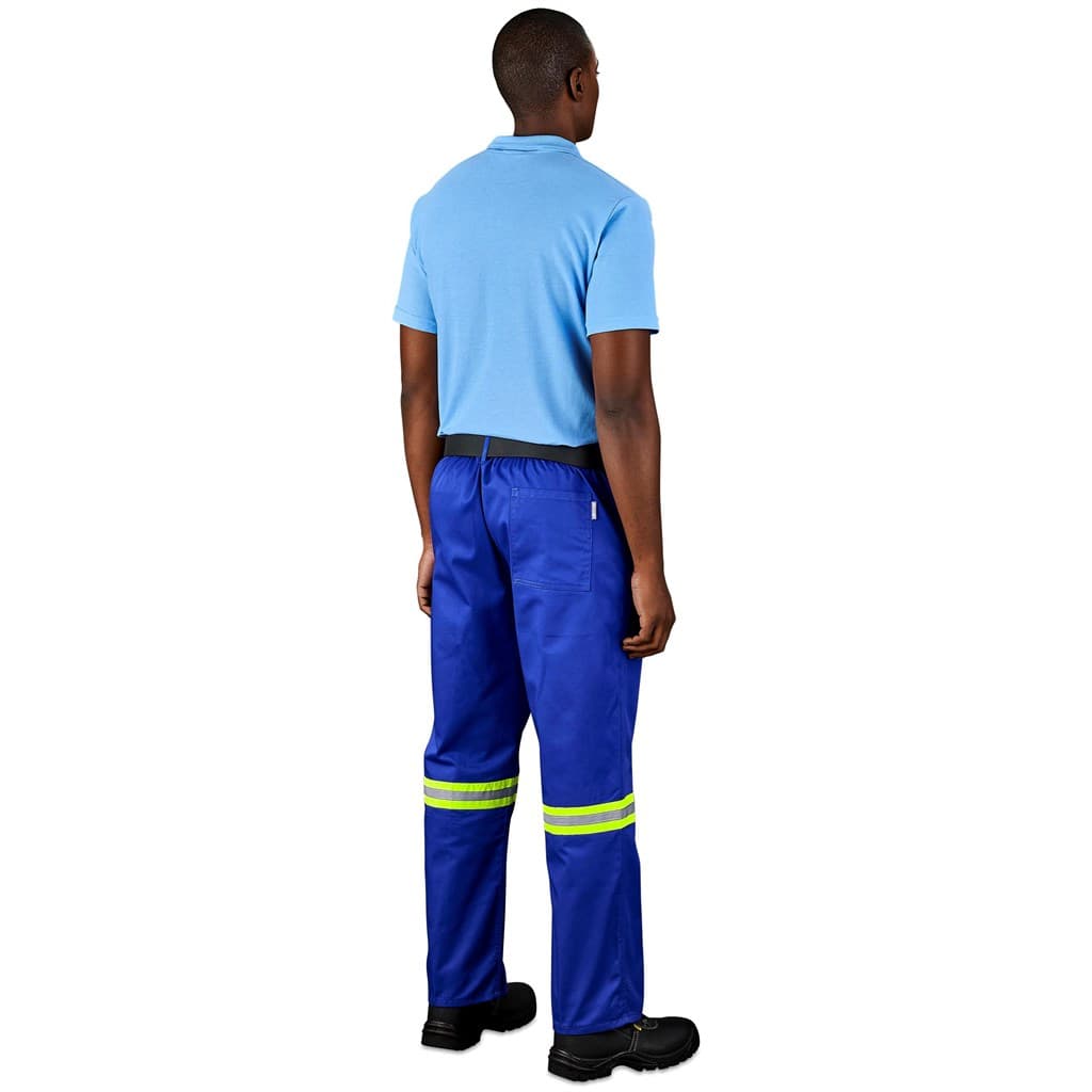 Site Premium Polycotton Pants - Reflective Legs - Yellow Tape 11