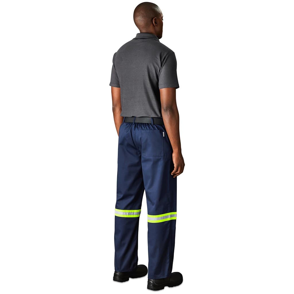 Site Premium Polycotton Pants - Reflective Legs - Yellow Tape 5