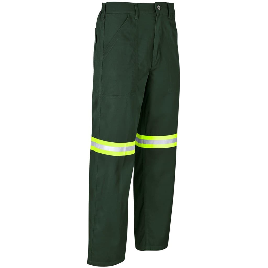 Site Premium Polycotton Pants - Reflective Legs - Yellow Tape 19
