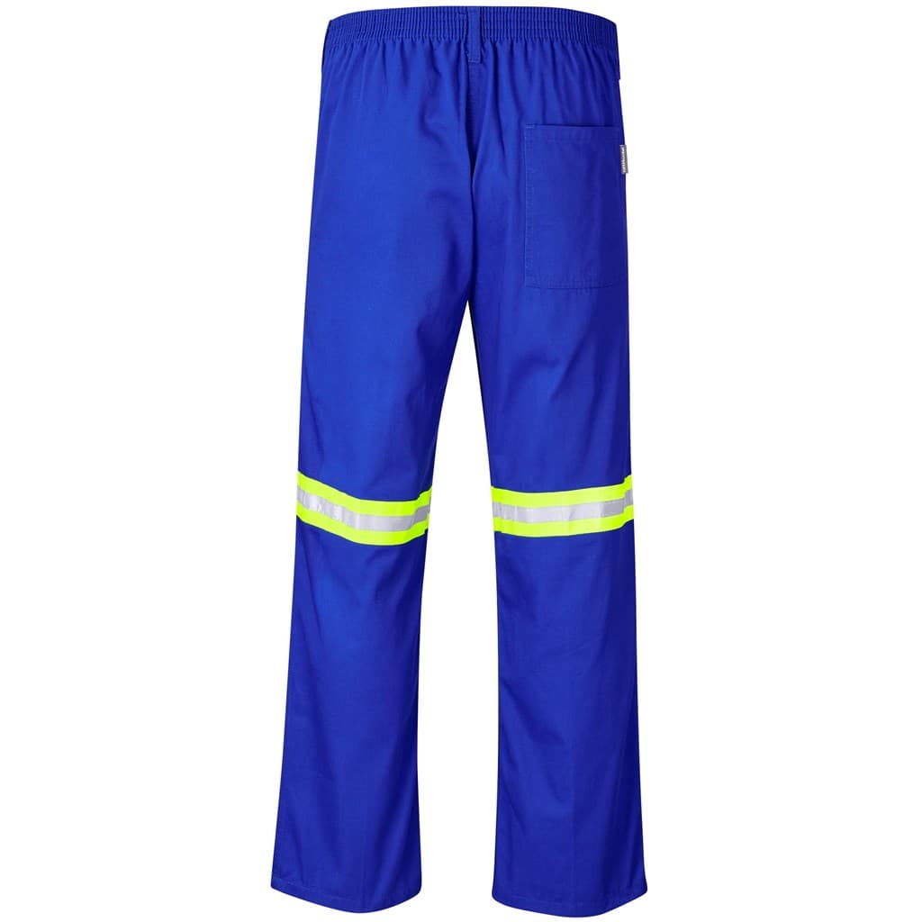 Site Premium Polycotton Pants - Reflective Legs - Yellow Tape 21