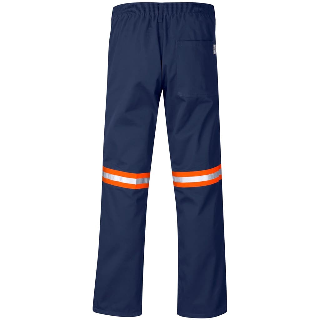 Site Premium Polycotton Pants - Reflective Legs - Orange Tape 16
