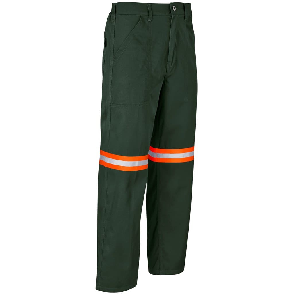 Site Premium Polycotton Pants - Reflective Legs - Orange Tape 19