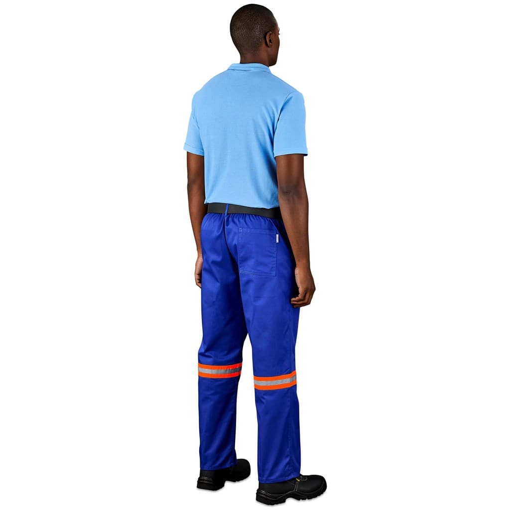 Site Premium Polycotton Pants - Reflective Legs - Orange Tape 21