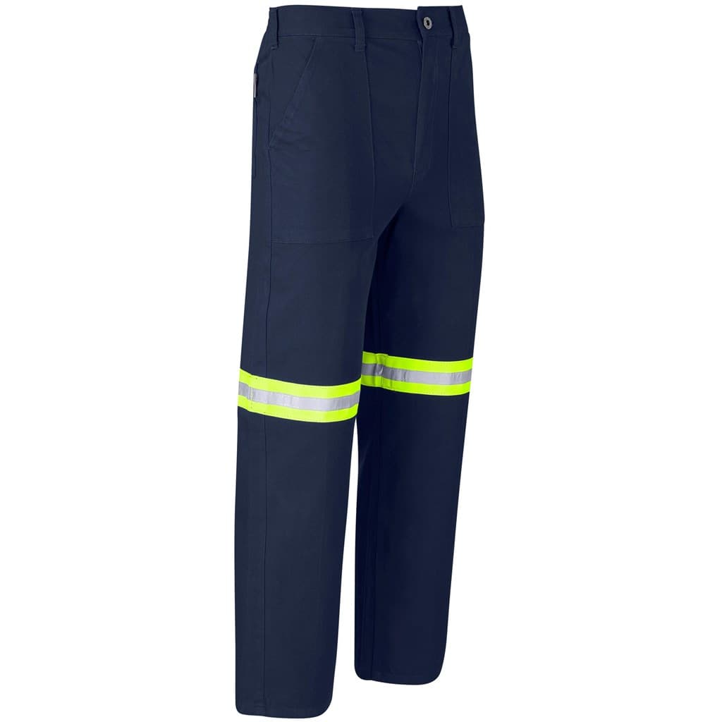 Artisan Premium 100% Cotton Pants - Reflective Legs - Yellow Tape 19