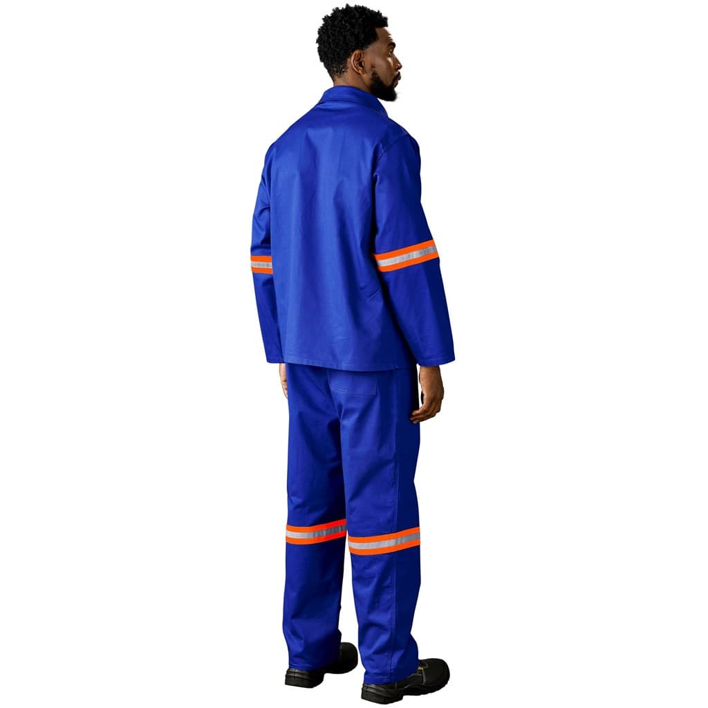 Artisan Premium 100% Cotton Pants - Reflective Legs - Orange Tape 2