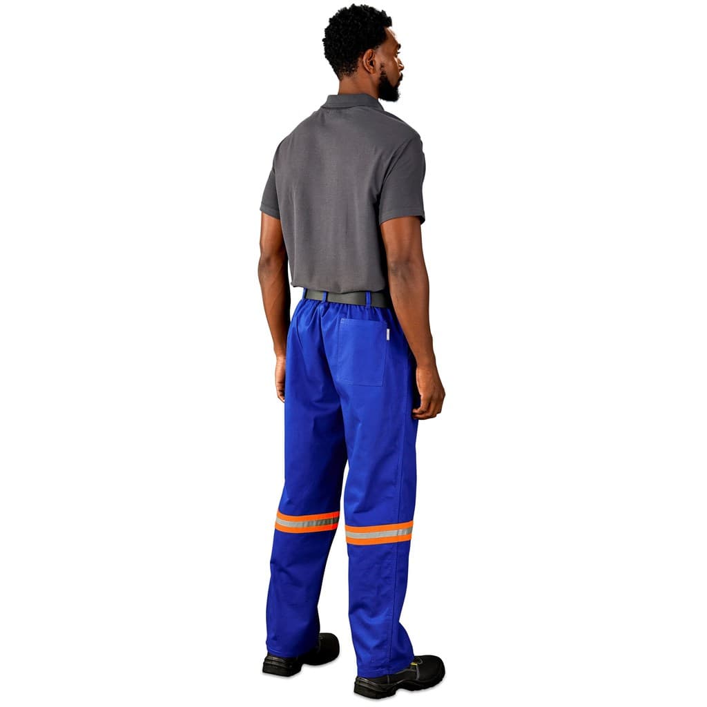 Artisan Premium 100% Cotton Pants - Reflective Legs - Orange Tape 5