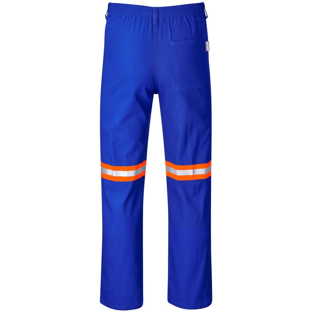 Artisan Premium 100% Cotton Pants - Reflective Legs - Orange Tape 22