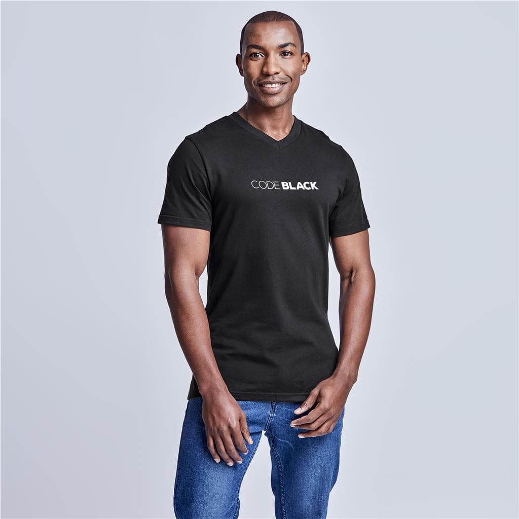 Mens Super Club 165 V-Neck T-Shirt 1